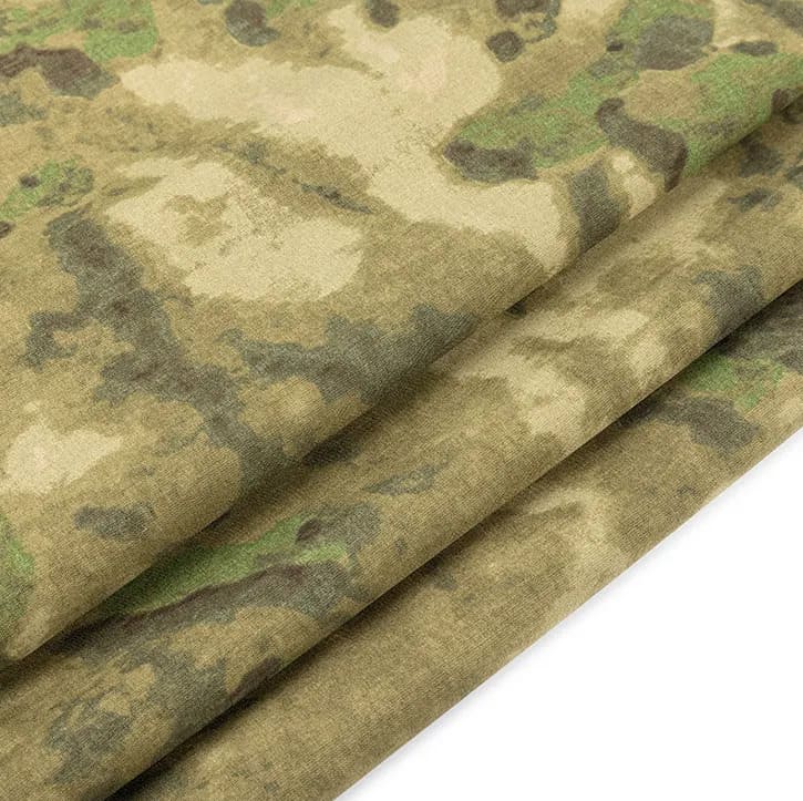 500D 100 Nylon A-TACS-FG Anti Tearing Camouflage Cordura Woven Fabric